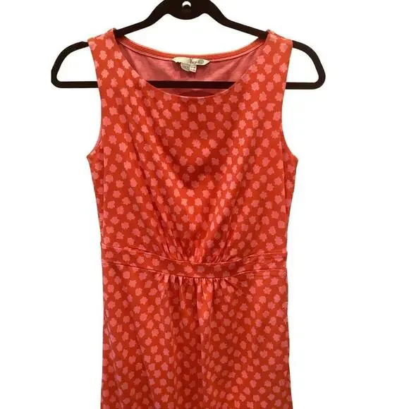 Boden Womens Sleeveless Jersey Dress Size 4R 4 Cotton Modal Blend A-line Casual - Picture 5 of 7